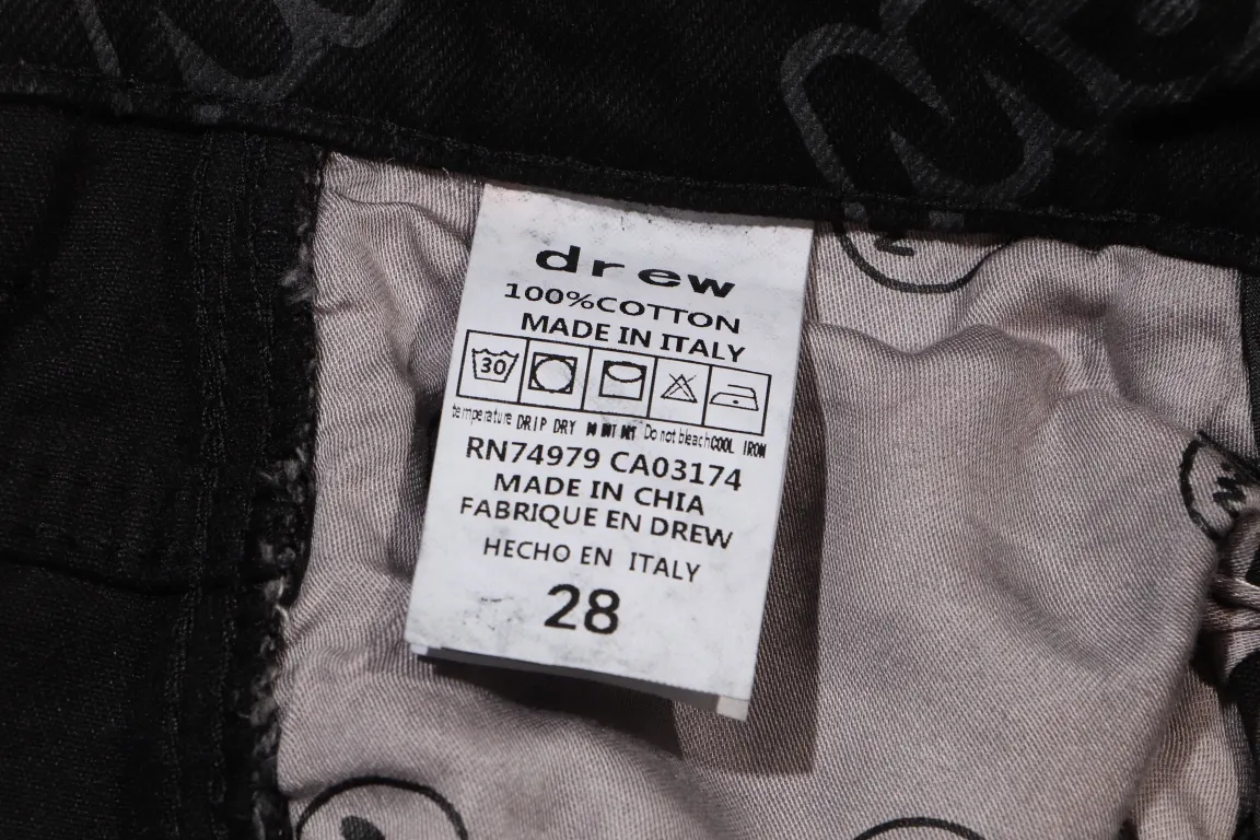 【 】 ：XL 018 【 】DREW HOUSE ｜24FW Same Style ， ， ykk ， ， ， 。 ， ， logo ， ， Logo ， ，Retro ， ， Versatile， os ， ， Same Style， ， ， ， ， ， Retro logo ， 。 ： Size：S M L XL XXL Size 28 30 32 34 36 In Stock Size 9